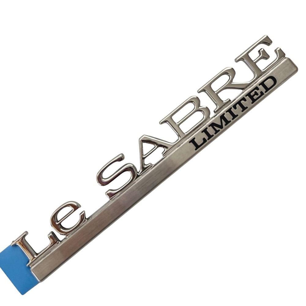 Genuine GM Buick LeSabre Limited Emblem Badge‎ Chrome Silver 25648732 NEW